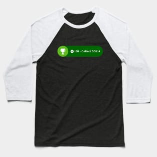 DD214 - Military Veteran - Gamer Baseball T-Shirt